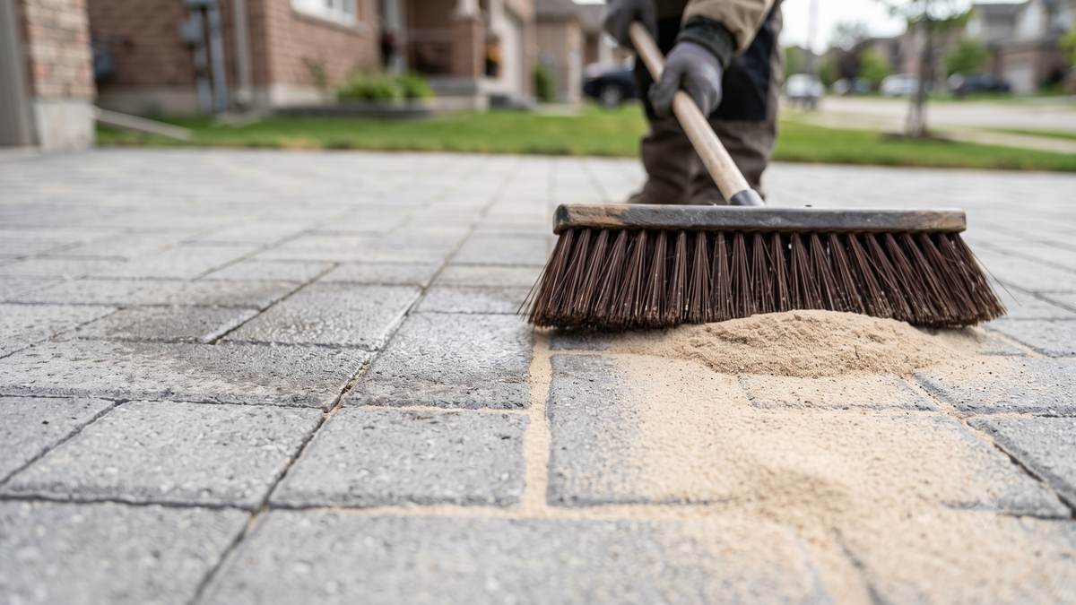Polymeric Sand Replacement in Guelph